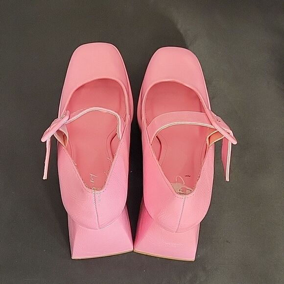 NEW CIRCUS BY SAM EDELMAN KHIARA PINK PLATFORM PUMPS G1 - Picture 7 of 16